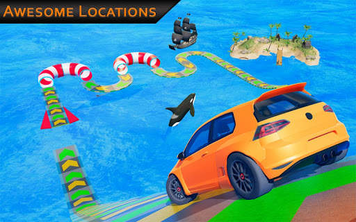 Car Racing Stunts on Impossible Tracks screenshot 2