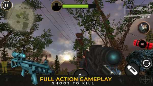 3D Sniper The Dead Shooter: Commando Adventure screenshot 4
