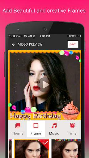 Photo Video Maker with Song screenshot 1