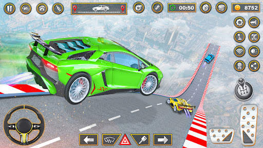 Crazy Car Stunt game mega ramp screenshot 8