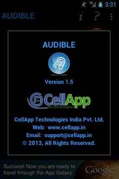 AUDIBLE screenshot 3