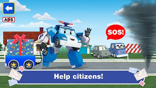 Robocar Poli: Postman Games! screenshot 3