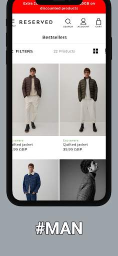 Reserved shop app screenshot 4