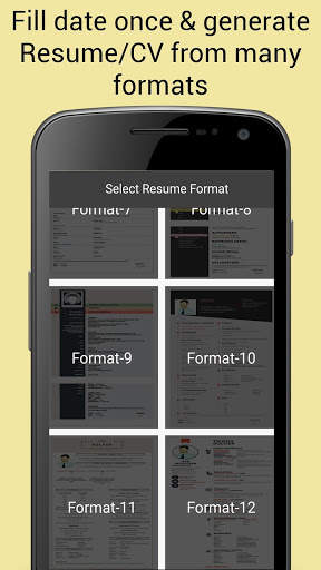 Resume / CV Creator & Posting screenshot 8