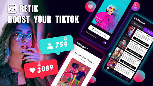 ReTik: Repost for TikTok Followers & Boost Account screenshot 1