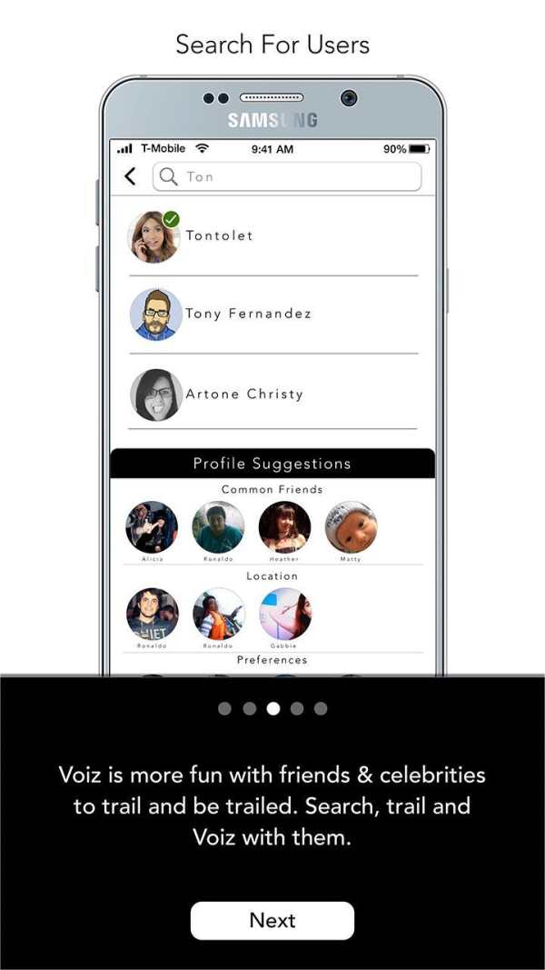 TheVoizApp - "It's time for your Voiz" скриншот 4