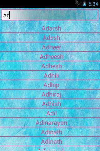 Baby Names Boy-Girl 2 تصوير الشاشة