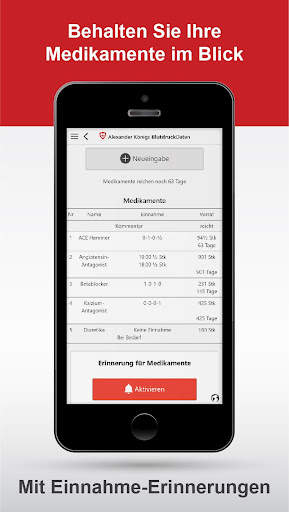 BlutdruckDaten - Tagebuch-App screenshot 4