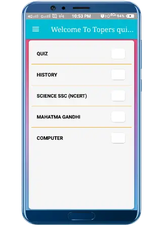 Topper`s Quiz App screenshot 2