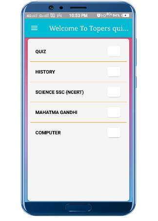 Topper`s Quiz App screenshot 2