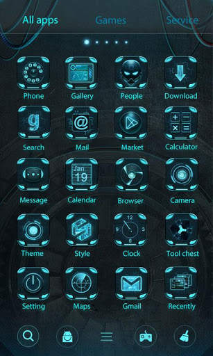 Technology GO Launcher Theme screenshot 3