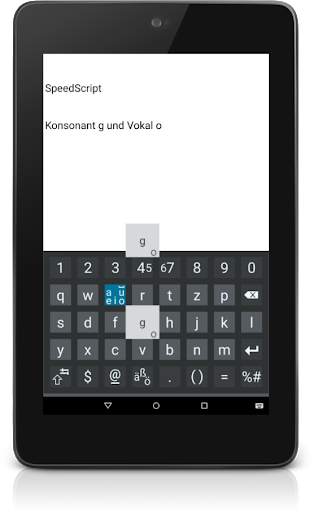 SpeedScript Tastatur free screenshot 15