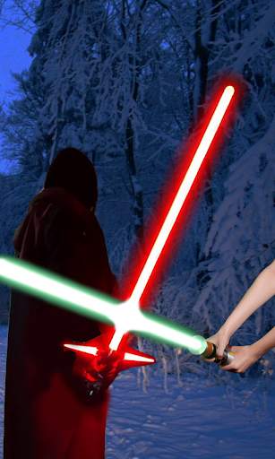 Lightsaber Photo Maker Cam App screenshot 1