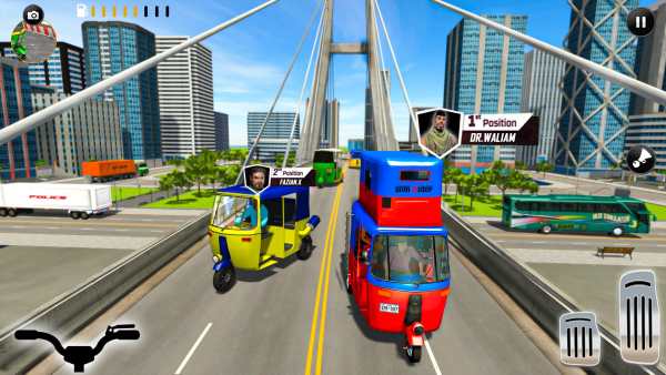 Tuk Tuk Games Rickshaw Driving screenshot 4