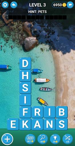 Word Crush Puzzle - Word Search & Block Connect screenshot 2