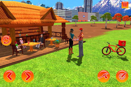 BMX Bicycle Pizza Delivery Boy screenshot 2