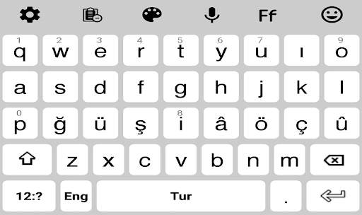 Turkish Language  keyboard 202 screenshot 2
