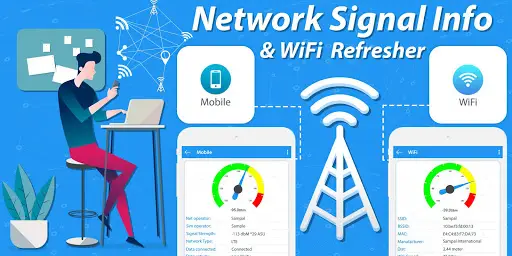 Network Signal Info & WiFi Refresher screenshot 1