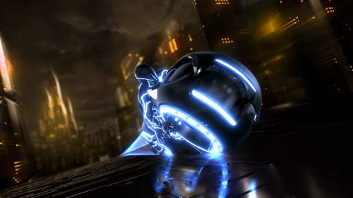 Neon Race - Light Bike Race screenshot 3