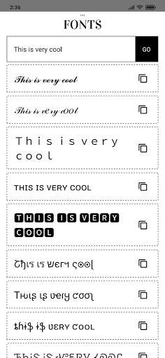 Cool Fonts for Social Media screenshot 2
