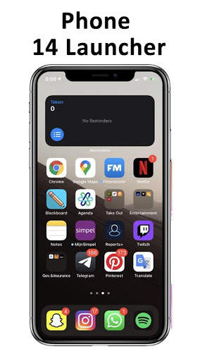 Launcher iPhone screenshot 4