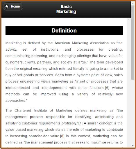 Basic Marketing screenshot 15