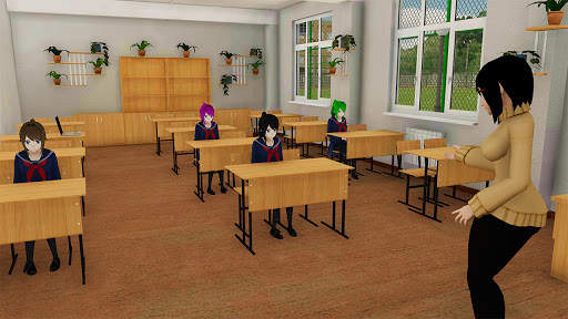 Anime Life 3D School Simulator 2021 screenshot 1