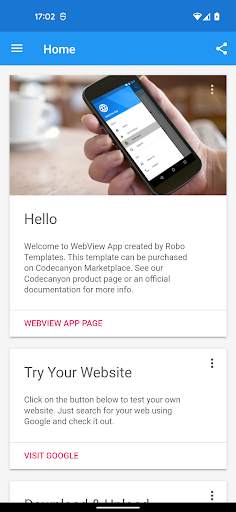 WebView App screenshot 3