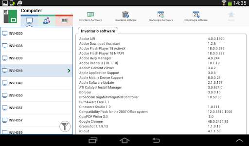 Console Mobile NetSupport DNA screenshot 7