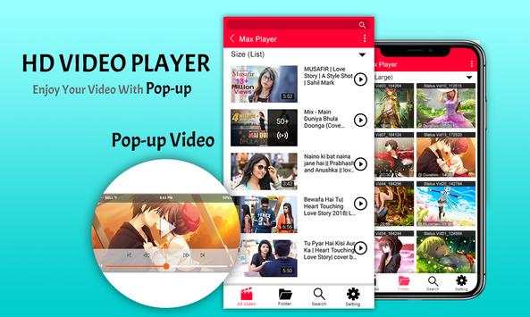 Max Video Player 2018 screenshot 2