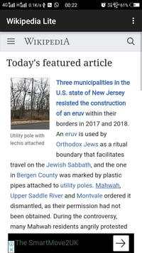 Wikipedia Lite screenshot 1