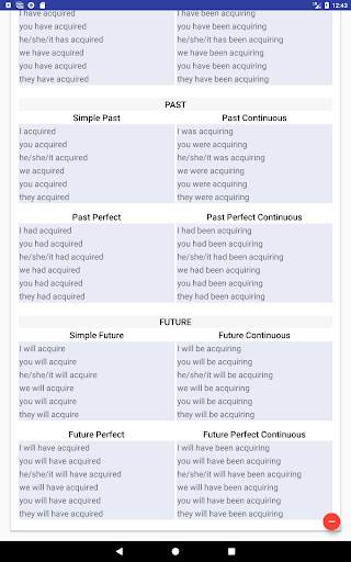 English Verbs screenshot 21