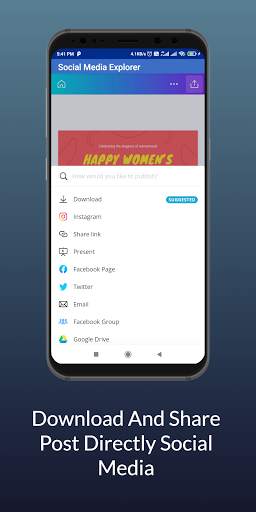 Social Media Explorer and Social Media Post Maker screenshot 9