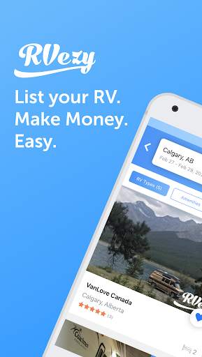 RVezy - RV, Trailer & Motorhome Rental Marketplace screenshot 1