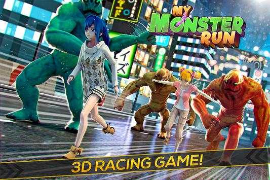 My Monster Run: Free Dash Game screenshot 1