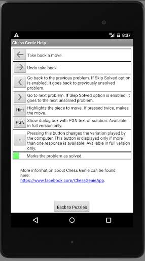 Chess Genie Lite screenshot 8