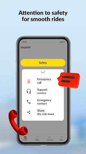 maxim — order taxi, food screenshot 6