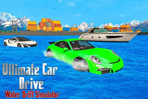 Ultimate Car Drive: Water Drift Simulator screenshot 4