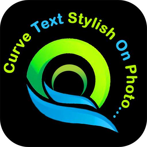 Curve Text Stylish On Photo -  6.0
