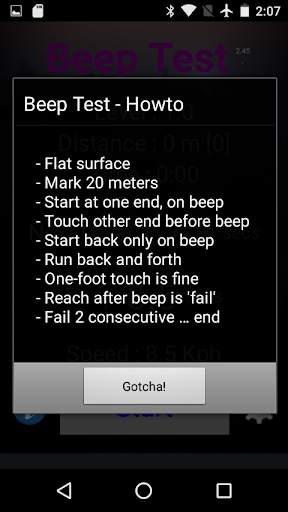 Beep Test screenshot 5