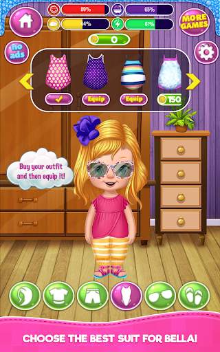 Baby Bella Crazy Holiday screenshot 5
