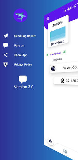 Shark vpn स्क्रीनशॉट 5