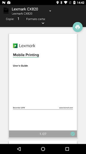 Lexmark Print Service Plugin screenshot 3