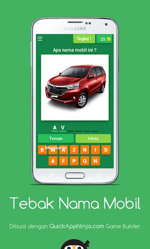 Tebak Nama Mobil screenshot 1