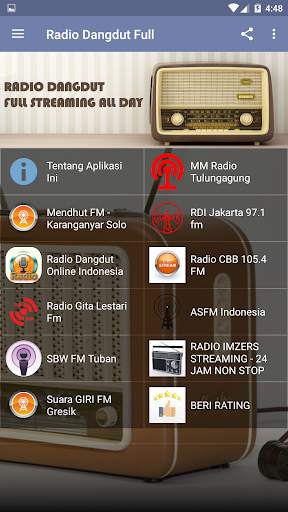 Radio Dangdut Full screenshot 3