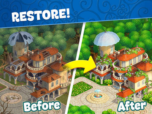Jingle Mansion－match 3 adventure story games free screenshot 13