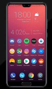Pixel Dark EMUI 8 Theme screenshot 1