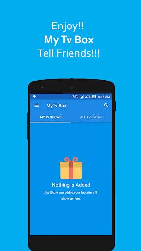 My Tv Box: Tv Shows Reminder 8 تصوير الشاشة