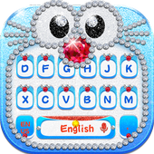 Blue Cat Diamond Keyboard icon