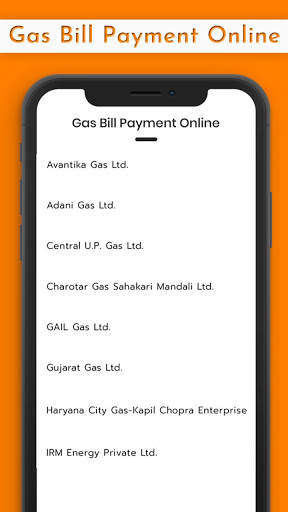 Gas Bill Payment Online screenshot 1